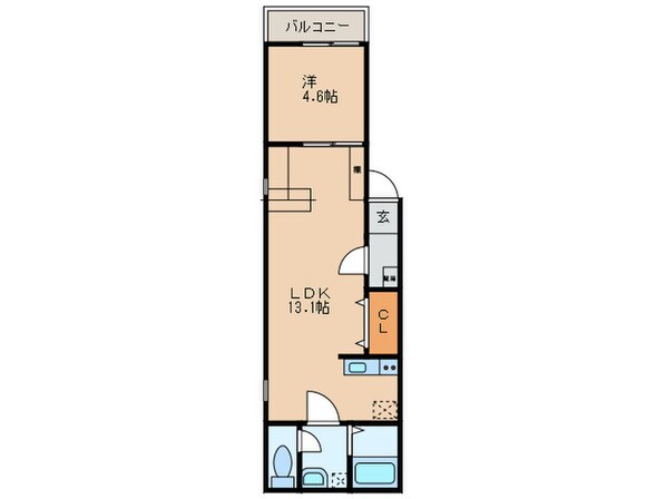 storia本陣の物件間取画像